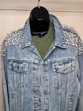 Bedazzled Jean Jacket